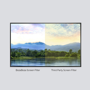 60" <b>TV</b> Acrylic Blue Light Filter Full Coverage <b>Screen</b> <b>Protector</b> 1350x800mm PMMA 2.7mm Anti-Glare Transparent 2.5D Radian Hanging - Product Image 2