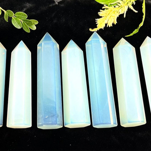 Opalite Obélisque et Points Pierres Précieuses Cristaux de Guérison Obélisques Fabricant Pierre Naturelle Meilleure Qualité Opalite Obélisque Points - Product Image 2