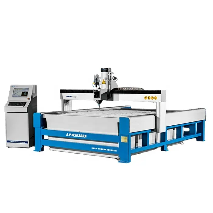 Glass metal plastic stone water jet cutting machine for sale