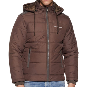 Hombres burbuja ligero a prueba de viento Puffer chaqueta transpirable abajo chaqueta prendas de vestir abrigo con logotipo personalizado - Product Image 1
