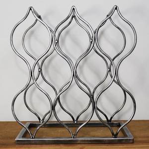 ชั้นวางไวน์ตั้งโต๊ะ8ขวดที่วางไวน์โลหะเหล็กสำหรับบาร์โรงแรมที่เก็บวิสกี้และเบียร์ - Product Image 3