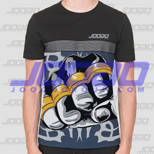 Camiseta de entrenamiento de corte personalizado para hombre, camiseta de poliéster para gimnasio - Product Image 1