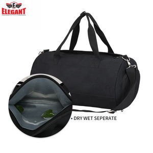 กระเป๋าทรงดัฟเฟิลสำหรับไปยิมกระเป๋าผ้าใบสีชมพูความจุขนาดใหญ่กันน้ำสีดำออกแบบได้ตามที่ต้องการ - Product Image 4