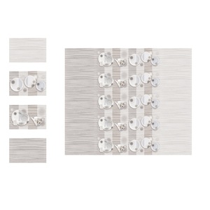 Nuevo diseño floral decorativo exterior azulejos de pared de cerámica 300x450mm - Product Image 6