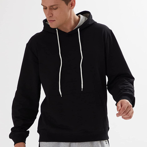 Sudadera con Capucha para Hombre, Cálida y Esencial, Tejido de Felpa, Capa Suave al Tacto, Sensación Acogedora, Ajuste Relajado, Diseño Moderno y Limpio, Comodidad Casual - Product Image 3