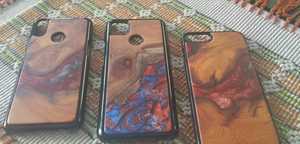 ล้างเรซิ่นไม้ดอกไม้ประดิษฐ์ความทุกข์สีโทรศัพท์มือถือโทรศัพท์มือถือปลอกและอุปกรณ์เสริมกรณีโทรศัพท์มือถือ - Product Image 3