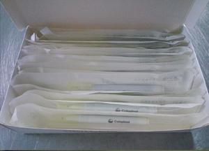 Rotulador quirúrgico estéril púrpura para la piel, bolígrafo médico con cintas de medición, Uso Profesional - Product Image 3