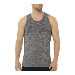 Débardeurs de sport en coton uni de haute qualité imprimés sur mesure pour homme, gilet tricoté surdimensionné pour activités sportives en extérieur - Product Image 4