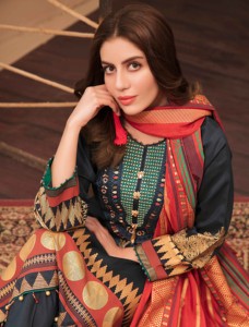 Ropa formal Salwar Kameez de 3 piezas de alta calidad para mujer estilo pakistaní e indio - Product Image 3