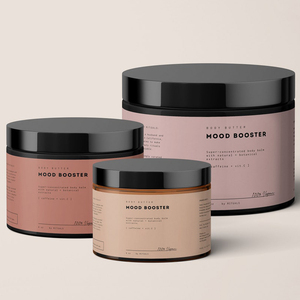 Ingrosso rotolo di stampa personalizzato 2oz 4oz 8oz impermeabile in vinile <span class=keywords><strong>vetro</strong></span> cosmetico contenitore barattolo adesivo etichetta per crema per il viso - Product Image 4