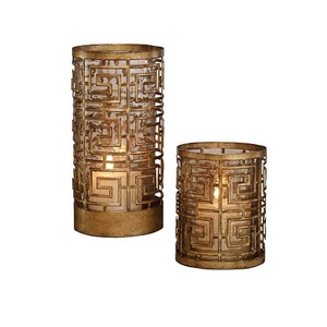 เชิงเทียนทรงกลมคุณภาพสูงสุด สีเงินอะลูมิเนียม สำหรับตกแต่งงานอีเว้นท์ - Product Image 3