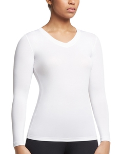 Women's Core <b>Compression</b> Long Sleeve V-Neck <b>Shirt</b> Quick Dry Base Layer <b>Compression</b> <b>Shirts</b> for Women Custom Made Design t <b>Shirt</b> - Product Image 4