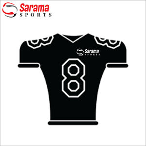 ชุดรักบี้สไตล์อเมริกันฟุตบอลเสื้อเจอร์ซีย์ใหม่ออกแบบชื่อและหมายเลขพร้อมโลโก้ - Product Image 1