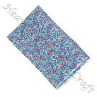 Floral 100% coton Quilting tissu main bloc impression femmes chemise vêtements jouets-pour sacs à coudre cour indienne pour vêtements bohème