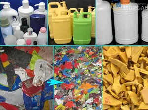 폐기물 단단한 플라스틱 쇄석기 판매를 위한 작은 사용된 애완 동물 재생 기계 고무 타이어 슈레더 또는 분쇄기 또는 쇄석기