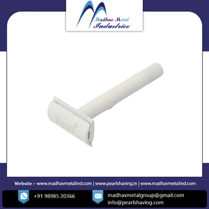 มีดโกนหนวดแบบใบมีดคู่ปรับได้ ด้ามจับทรงกลม ยี่ห้อเพิร์ล สำหรับผู้ชาย - Product Image 3