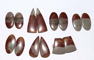Cabochon naturel en vrac, 1 pièce de Cabochon jaspe Noreena, paire de pierres précieuses, taille libre, pour bricolage et fabrication de bijoux - Product Image 3