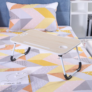 Suporte de madeira para laptop, bandeja dobrável e atualizada para computador e notebook - Product Image 1