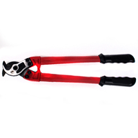 Offre Spéciale noir-rouge coupe-câble à main de haute qualité professionnel 8 ''10'' 14 ''18'' coupe-fil en aluminium matière plastique