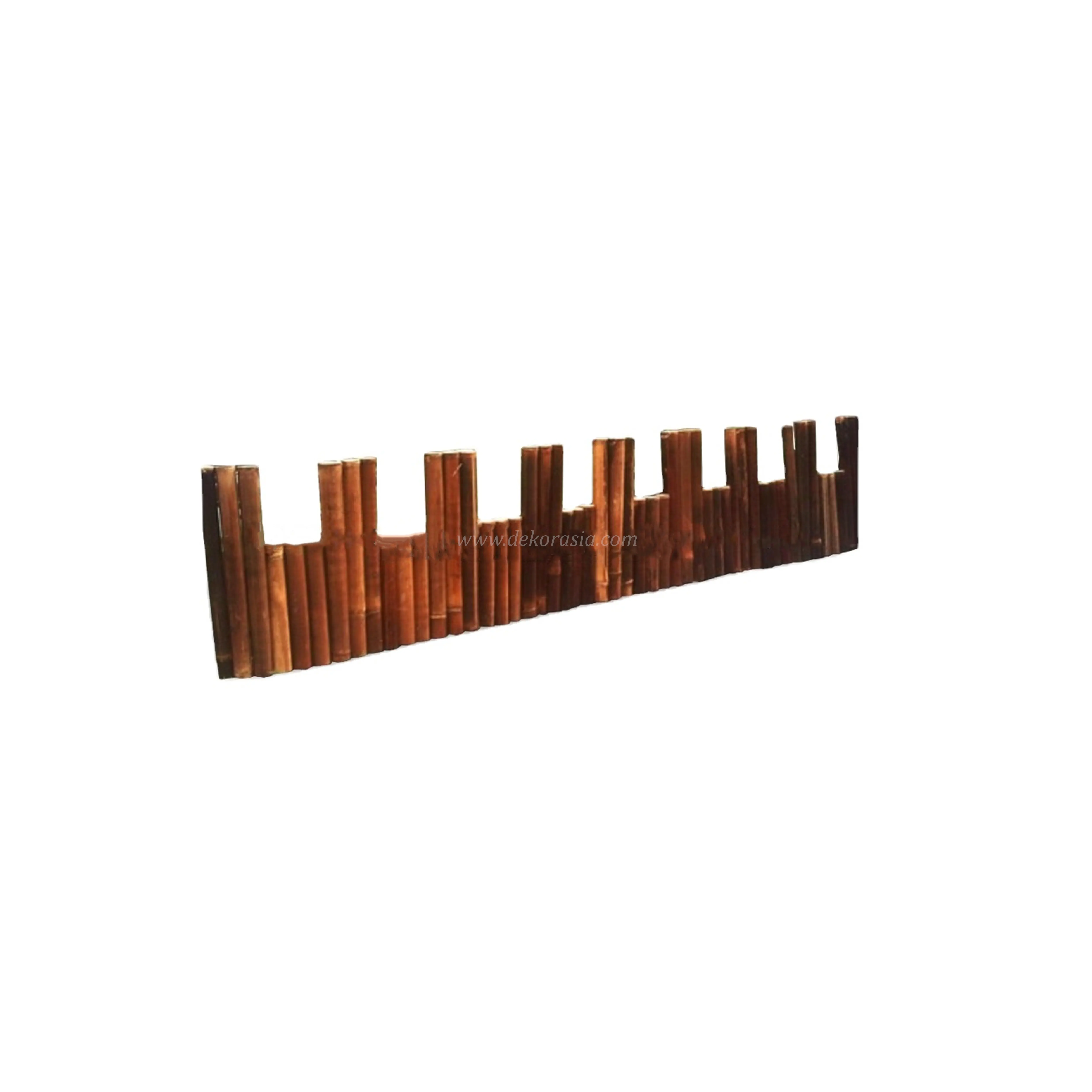 Borde de bordes de bambú para decoración del hogar, vallas de bambú para edificios de jardín, producto de bordes de bambú para decoración del hogar
