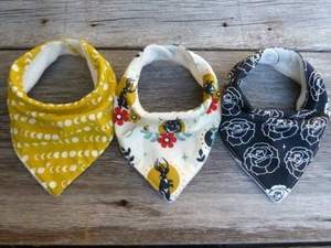 Bavoirs en coton pour bébé garçon, bandana, bavoirs pour bébé - Product Image 3