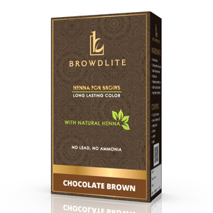 BROWDLITE Henna Mineral Herbal Vegana para Cejas, Marca Privada, 6 Tonos con Tazón de Plástico, Polvo para Cejas de Larga Duración - Product Image 1