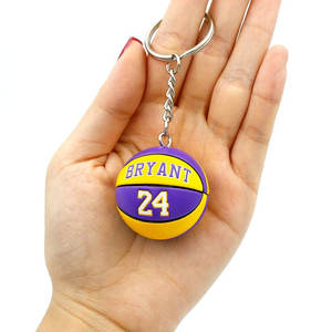 Mini llavero de bola en forma de círculo de Color personalizado, llavero de bola pequeña de colores - Product Image 2