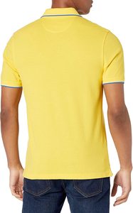 Chemise de golf personnalisée pour homme en tissu de haute qualité, motif uni, broderie, impression, coupe classique, col roulé, écologique, sur mesure - Product Image 6