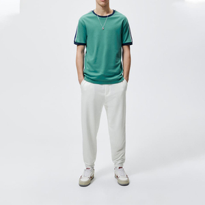 Wholesale High Quality Men's Plain Dyed <b>White</b> <b>Tee</b> Custom Sublimation mens tshirts blanks Oversized T-shirts For Summer - Product Image 4
