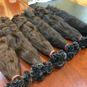 EXTENSION de cheveux à la kératine, tissage traditionnel russe, mèches naturelles REMY de haute qualité, vente en gros - Product Image 1