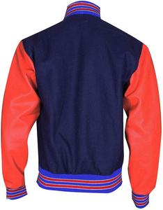2021 Venta superior al por mayor de lana Varsity Letterman chaquetas para hombres temporada de invierno con logotipo frontal - Product Image 5