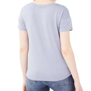 Camiseta larga con estampado personalizado para mujer, ropa de manga corta, vestido informal, algodón occidental XXL - Product Image 6