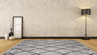 Collection de tapis turcs de haute qualité au design persan de KREASYON Carpets, Histoire 9961, couleur personnalisée, polyester moelleux polyvalent