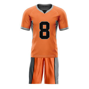 Maillot de football américain réversible sublimé Inflow Sports - TISSU INTELLIGENT Vêtement de sport unisexe pour adultes - Product Image 1