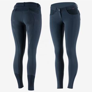 กางเกงขี่ม้าซอฟท์เชลล์แบบพรีเมี่ยมพร้อมซิลิโคนเต็มที่นั่งพร้อมตาข่ายดีไซน์เนอร์ปรับแต่งได้ตามความต้องการของผู้ซื้อ - Product Image 6