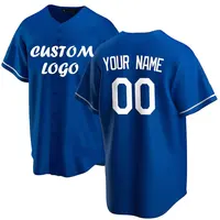 Beste Qualität Sublimated Custom Baseball Jersey Mesh Stoff Polyester Baseball Shirts Günstige Großhandel Herren Baseball Trikots