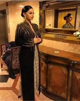 Abayas de luxe en georgette brodées à la main, sans couture, modestes, grandes tailles, légères et respirantes pour femmes, prix de gros en Inde