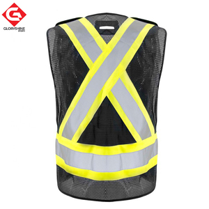 Vente en gros de gilet réfléchissant de sécurité routière haute visibilité gilet réfléchissant jaune fluorescent Offre Spéciale gilet de travail extérieur haute visibilité - Product Image 3