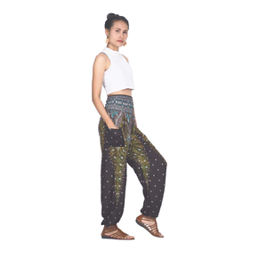 Napat Clothing <b>Peacock</b> 7 women harem pants in brown PP0004 020007 01 ready to ship - Product Image 2