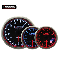 60mm Universal OEM ODM Layar LED 3 Warna Baru untuk Pengukur RPM Motor Stepper Tachometer dengan Peringatan Peak Recall untuk Mobil