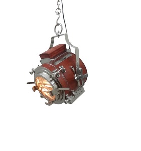 การออกแบบหนังสีน้ำตาลโคมไฟแขวนโคมไฟเพดานโคมไฟตกแต่งบ้าน - Product Image 6