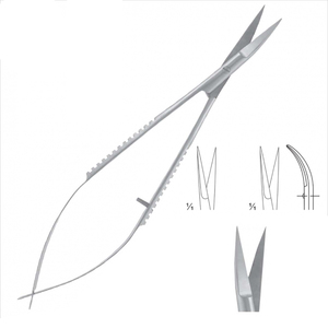 Ciseaux à ressort multifonctions en acier inoxydable, Micro chirurgical, Implant à ressort d'action, Noyes médical, ciseaux de Suture - Product Image 5