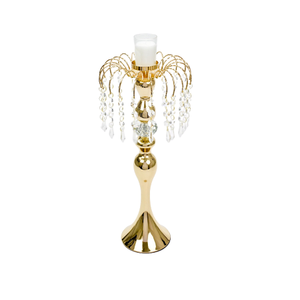 Brass And <b>Crystal</b> <b>Ball</b> Candelabra Attractive Design Large Size Centerpieces With Highest Quality For Best Selling - Product Image 6