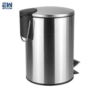 Nhà sản xuất đáng tin cậy của 3L thép kiểm soát bàn đạp kim loại thùng rác có thể cổ điển thường vụ thiết kế chất lượng cao rác bin Bán buôn giá - Product Image 6
