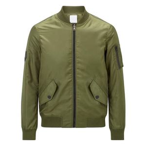 Chaquetas Bomber de manga Regular para hombre, rompevientos, chaqueta Bomber con logotipo personalizado, venta al por mayor - Product Image 2