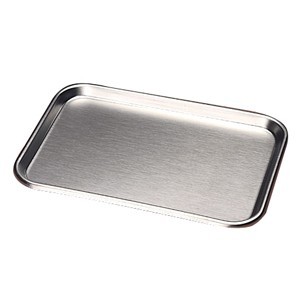 Bandeja de servicio de alimentos de acero inoxidable con mango, utensilios de cocina de estilo nuevo para servir, de la India, precio al por mayor de fábrica - Product Image 5