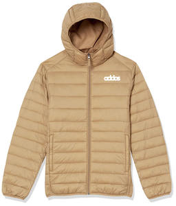 Chaqueta a prueba de viento con capucha de gran tamaño cálida y ligera personalizada para hombre, chaqueta acolchada para hombre - Product Image 1