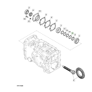 Repuesto de Placa de Ajuste para Tractor R179544, Componente Metálico Duradero de Alta Calidad para Reparaciones de Tractores Agrícolas y Maquinaria Agrícola - Product Image 4