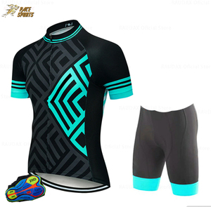 ชุดยูนิฟอร์มใส่ปั่นจักรยานส่วนตัว,ชุดนักปั่นจักรยานกางเกงขาสั้นผ้าฟรีซใส่กันหนาวสำหรับฤดูหนาว - Product Image 6