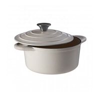 Casserole en fonte de haute qualité, best-seller, grande casserole en émail, pot à soupe, ustensiles de cuisine avec couvercle